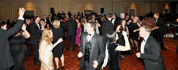 In March, attendees hit the dance floor for the 8th Annual Valentine's Gala.